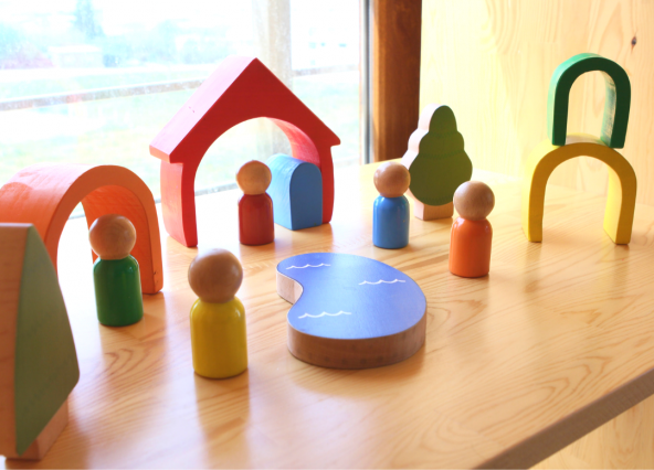 Woodnjoy Waldorf Gökkuşağı Evi - Resim 3