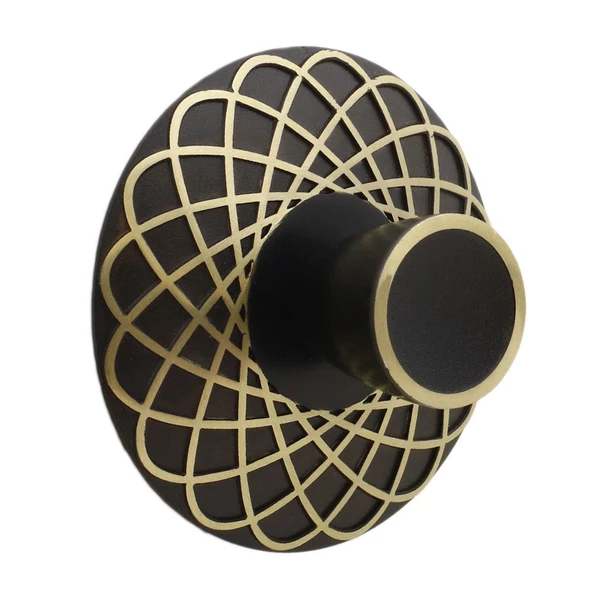 Dinar Mobilya Mutfak Çekmece Dolap Dolabı Kapak Kulpu Kulpları Kulbu 32 Mm Siyah Gold Metal Kulp ürün görseli 1
