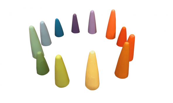 Woodnjoy 12 li Pastel Ağaçlar - Resim 4