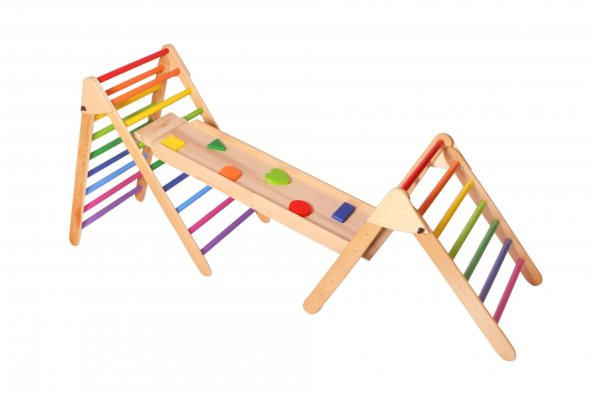 WoodnJoy Ahşap Merdiven Setimiz (3lü Set) ürün görseli 1