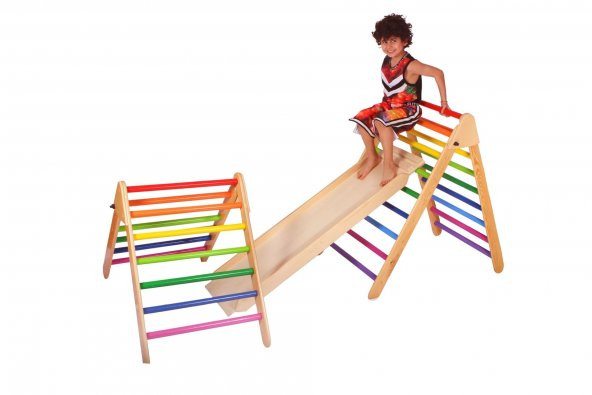WoodnJoy Ahşap Merdiven Setimiz (3lü Set) - Resim 4