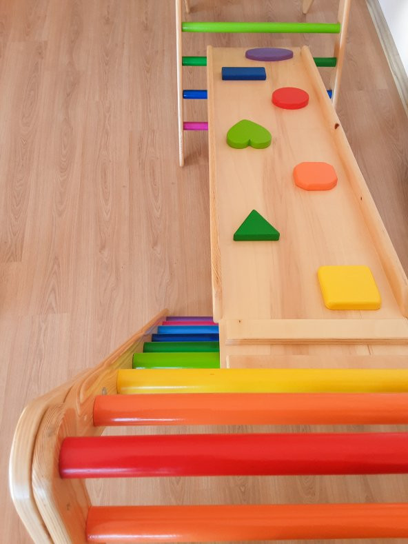 WoodnJoy Ahşap Merdiven Setimiz (3lü Set) - Resim 5