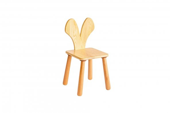 WoodnJoy Ahşap Sandalye (Fare) ürün görseli 1