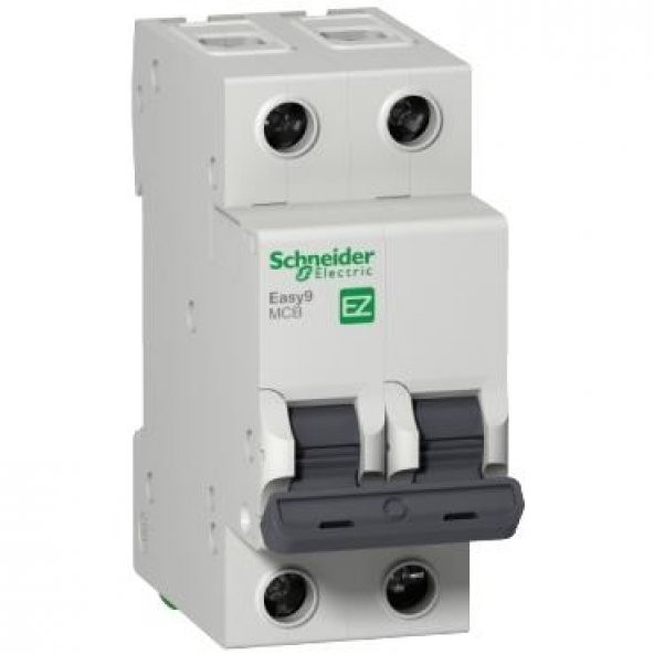 Schneider Electric EZ9F43263, 63 Amper, 2 Fazlı, C Tipi, Otomatik Sigorta, 3 kA, C63x2 ürün görseli 1