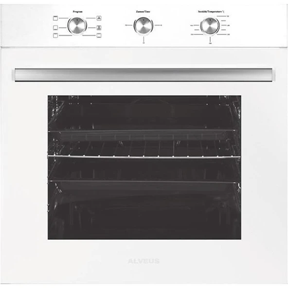 Alveus 6 Program Turbo Ankastre Cam Set - Beyaz - Resim 2