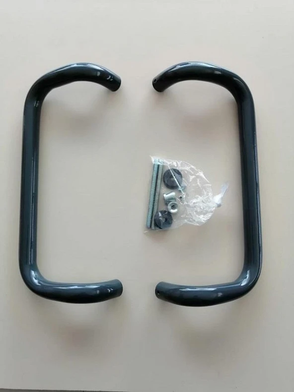Alüminyum Kıvrık Kol Antrasit Gri 7016 25X500 mm ürün görseli 1