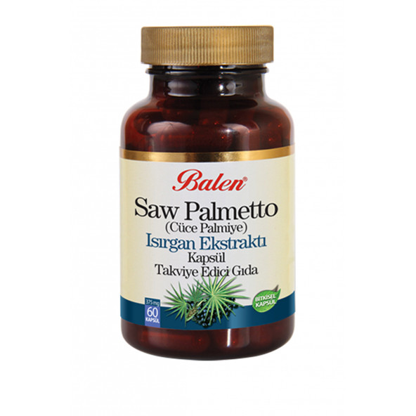 Balen Saw Palmetto Cüce Palmiye Isırgan Ekstraktı 60 Kapsül x 375 ürün görseli 1