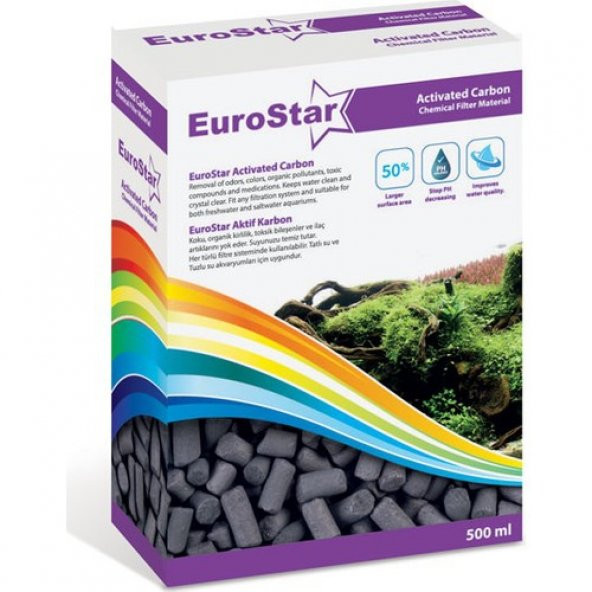 Eurostar Active Carbon 500 Ml ürün görseli 1