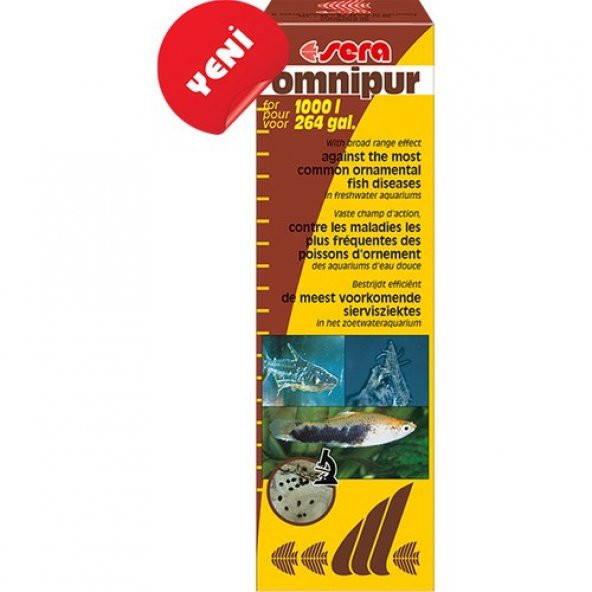 Sera Omnipur 50 ml Akvaryum Su Düzenleyici ürün görseli 1