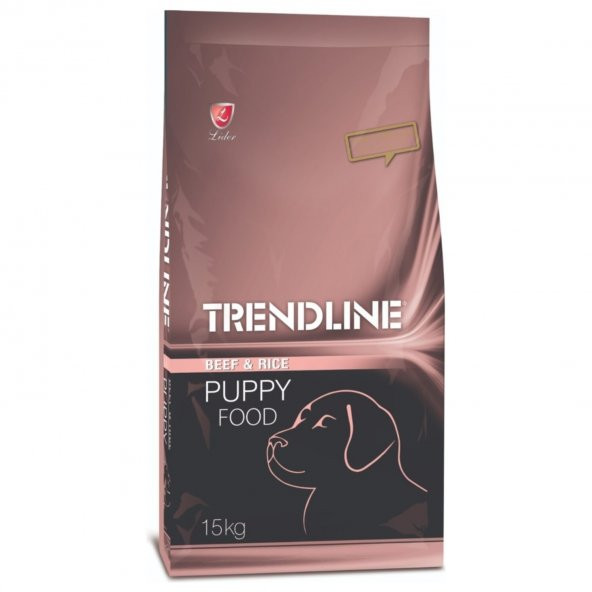 Trendline Puppy Biftekli & Pirinçli Yavru Köpek Maması 15 Kg ürün görseli 1