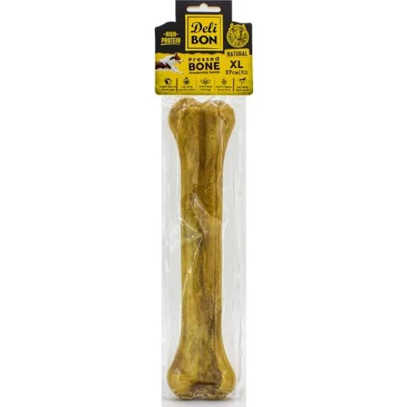 Delibon Pres Kemik 27 cm M Boy 1’li Paket Naturel ürün görseli 1