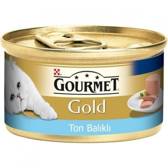Gourmet Gold Kıyılmış Ton Balıklı Yetişkin Kedi Konservesi 85 gr ürün görseli 1