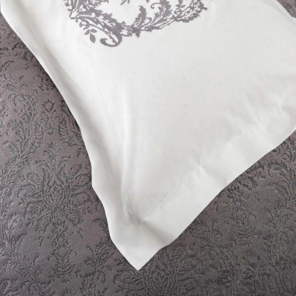Karaca Home Benjamin Gri Çeyiz Seti - Resim 5