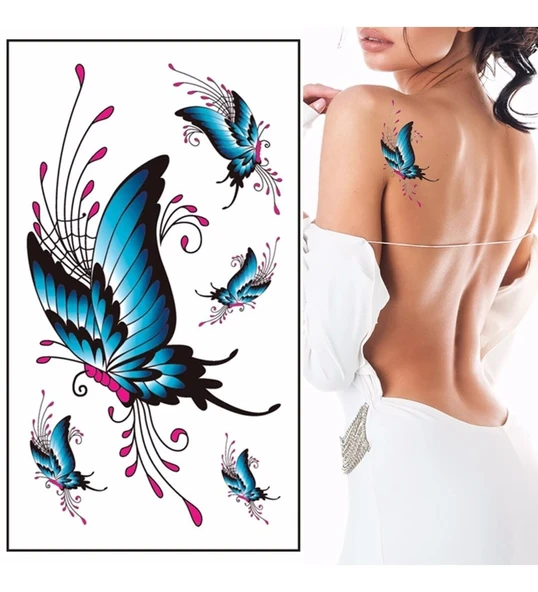 Tattoo Üç Boyutlu Dövme Geçici Dövme ürün görseli 1