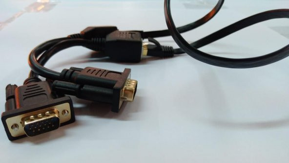 VGA RJ45 Extender Kablo 15 cm - 1 Çift - Resim 4