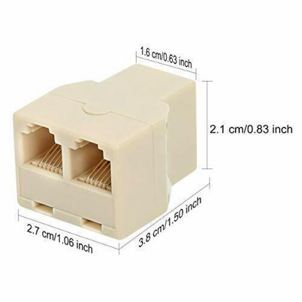 2 li telefon Çoklayıcı 6 pinli - Resim 3