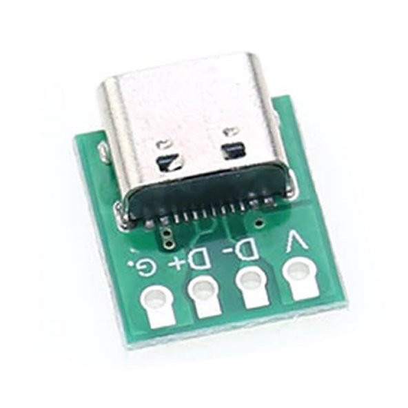 USB Type C 4 Pin DIP Çevirici Pcb Usb Dip Adaptör Kart - Resim 2