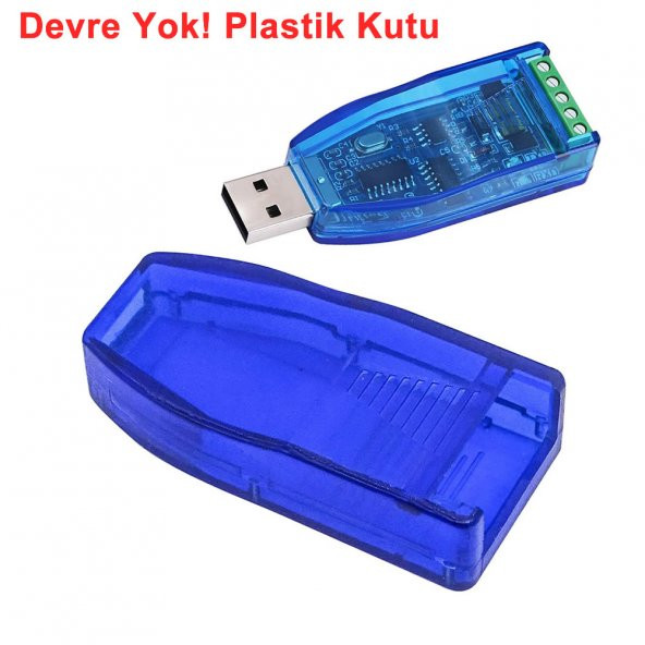 Plastik USB Devre Kutusu RS232 RS485 Shell Voltmetre Ampermetre İsolatör Klemens ürün görseli 1