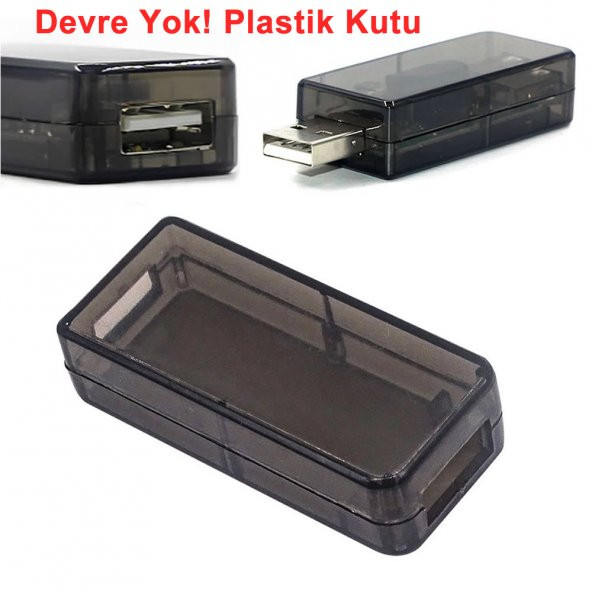 Plastik USB Adum Devre Kutusu Şeffaf Elektronik Proje Ürün Adum3 ürün görseli 1