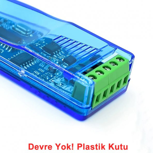 Plastik USB Devre Kutusu RS232 RS485 Shell Voltmetre Ampermetre İsolatör Klemens - Resim 2