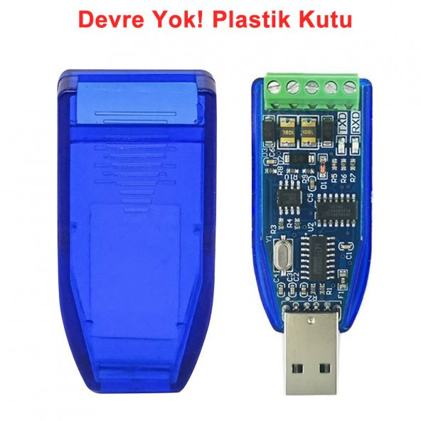 Plastik USB Devre Kutusu RS232 RS485 Shell Voltmetre Ampermetre İsolatör Klemens - Resim 4