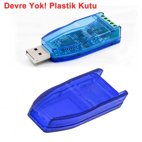 Plastik USB Devre Kutusu RS232 RS485 Shell Voltmetre Ampermetre İsolatör Klemens - Resim 7