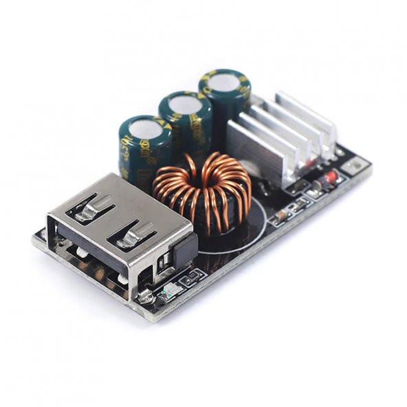 QC3 Hızlı Şarj Modülü DC 10-32V 24W to 5V Usb Voltaj Düşürücü Cep Telefonu Apple Android ürün görseli 1