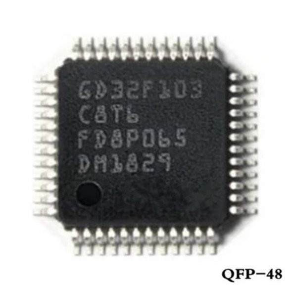 GD32F103C8T6 GD32 ARM Cortex-M3 Microcontroller 64 Kbytes Flash ürün görseli 1
