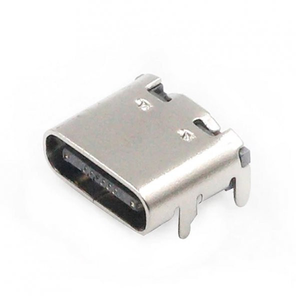 Type-C Usb Soket 16 Pin Smd USB 3.1 Cep Tel. Konnektör Şarj Dişi ürün görseli 1