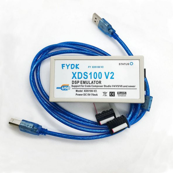 Xds100 V2 Dsp Usb Jtag Emulator Ti Dsp Hata Ayıklayıcı Programlayıcı ürün görseli 1