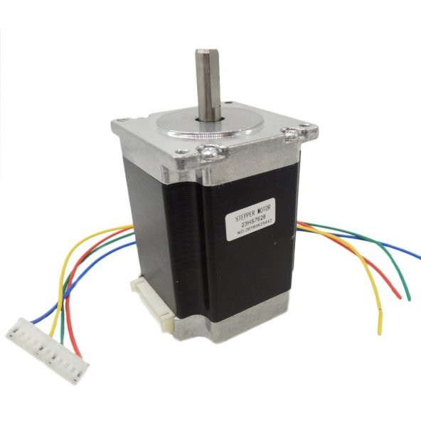 23Hs7628 Nema 23 Step Motor 3.2V 2.8A 18.9 Kg.Cm ürün görseli 1