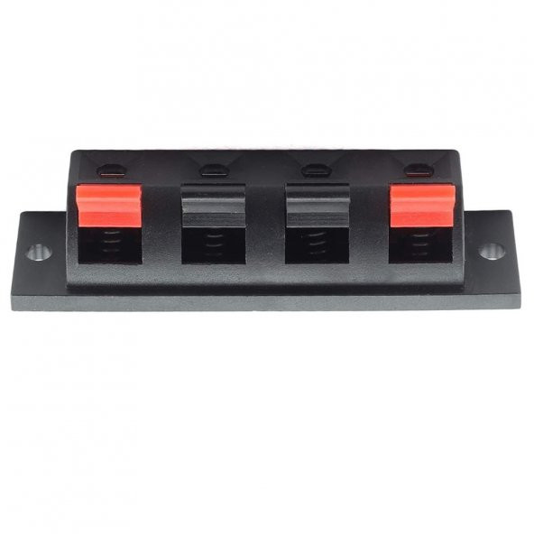 4Lü Hoparlör Terminal Soketi Panel Montaj Tip Yaylı Speaker Ses ürün görseli 1