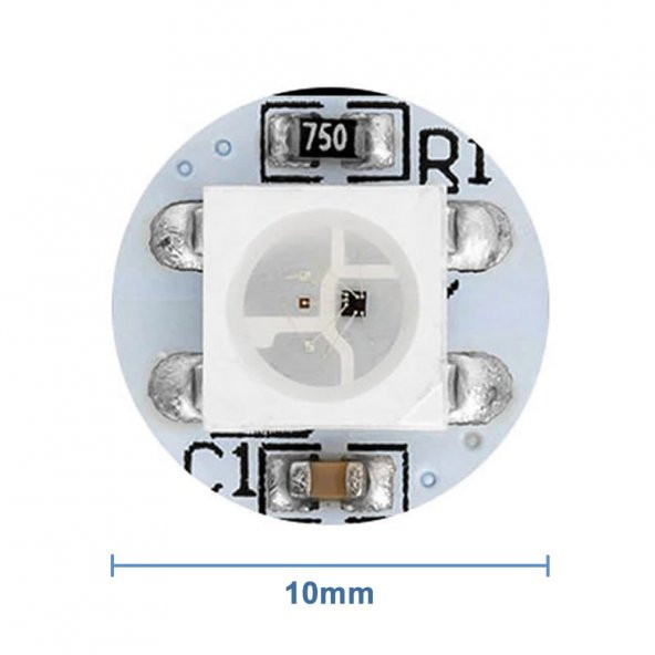 1 Bit Neopixel Ws2812B 5050 Rgb Led Modül 5050 Adreslenebilir ürün görseli 1