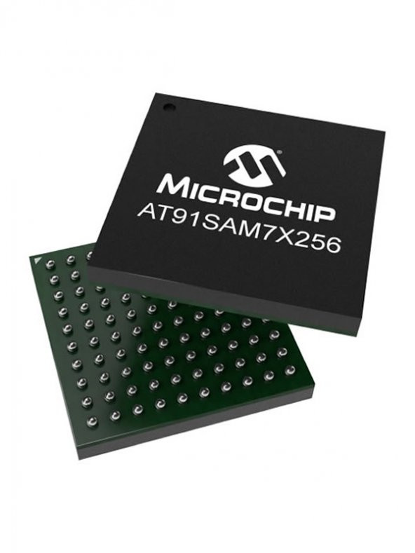 AT91SAM7X256-CU Arm 7 Sam7X Microcontroller 55Mhz 256Kb 100Tfb ürün görseli 1