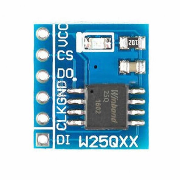 Winbond W25Q32BVSIG 32M-bit Seri Flash Modül 3.3V SPI Hafıza Entegresi 16384 Sayfa Uniform ürün görseli 1