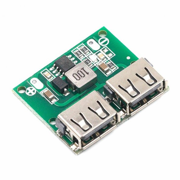 6-24V To 5V 3A Dual Usb Çıkış Voltaj Düşürücü Hw-681 2Xusb Çıkış ürün görseli 1
