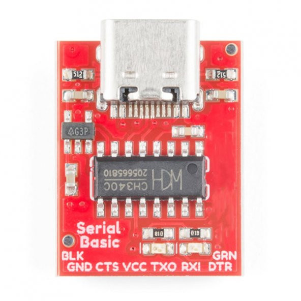 CH340C Usb To Ttl Uart Modül Type C Seri Port Haberleşme Isp Ard ürün görseli 1