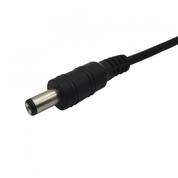 5.5mm x 2.1mm 15cm Adaptör Kablosu Erkek 22AWG 80 Derece 300V ürün görseli 1