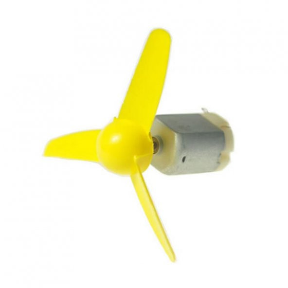 80mm Pervane 3 Kanat Oyuncak Rüzgar Gülü Kürek Botu Motor RC DIY ürün görseli 1