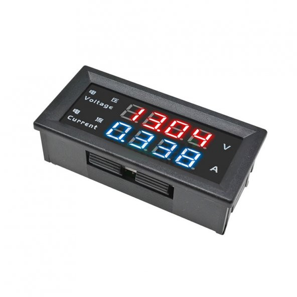 Panel Tip DC 0-200V 10A mV Voltmetre mA Ampermetre M4430 ürün görseli 1