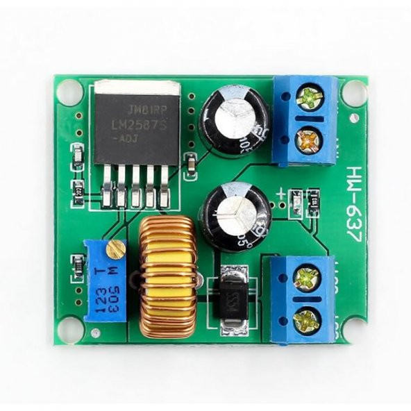 LM2587 Ayarlı Voltaj Yükseltici Modül 40V 5A Step Up Boost Modül ürün görseli 1