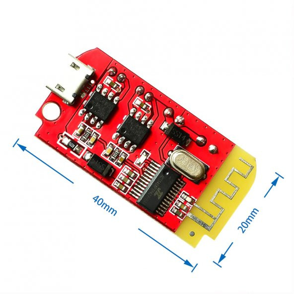 CT14 Bluetooth 4.2 Mp3 Modül F class Microusb Besleme Şarj Stereo ürün görseli 1