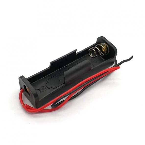 1li 1,5V AA Kalem Pil Kutusu Yuvası 1,5V Kablolu Batarya Pil Tutucu ürün görseli 1