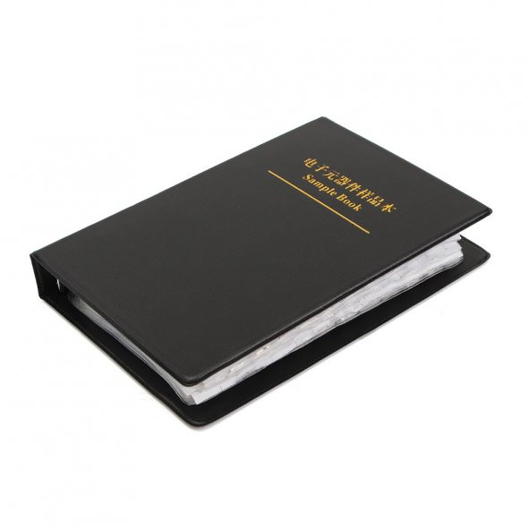 4250 Parça Smd 0805 Direnç Seti Kitabı 1 Sample Book - Resim 3