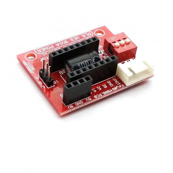 A4988 Drv8825 Step Motor Sürücü Shield Genişleme Kartı 3D Yazıcı ürün görseli 1
