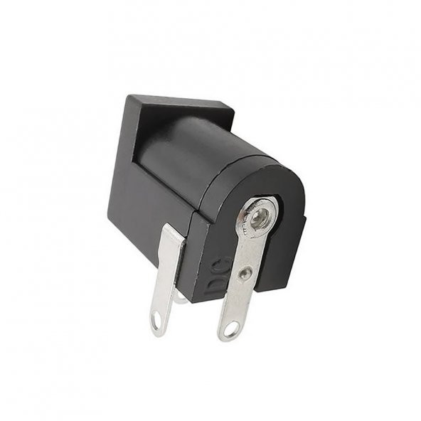 5.5mm x 2.1mm DC Güç Soketi Plastik DC005 Pcb Tip Adaptör - Resim 3