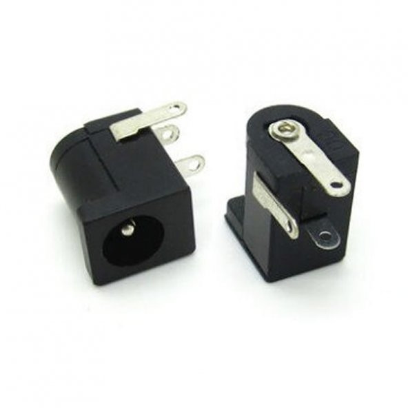 5.5mm x 2.1mm DC Güç Soketi Plastik DC005 Pcb Tip Adaptör - Resim 6