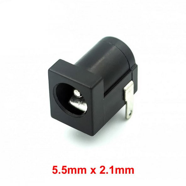 5.5mm x 2.1mm DC Güç Soketi Plastik DC005 Pcb Tip Adaptör - Resim 7