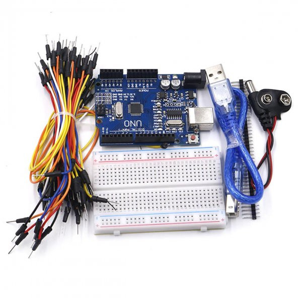 Elektronik Başlangıç Seti Arduino Uno R3 Starter Kit 70 Parça - Resim 2