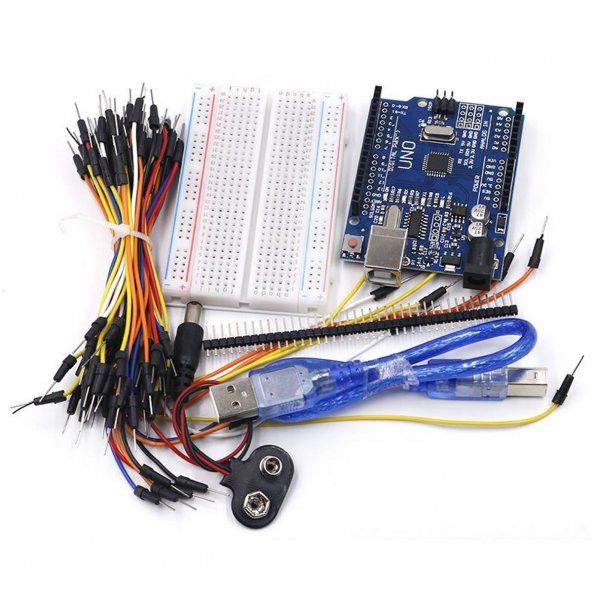 Elektronik Başlangıç Seti Arduino Uno R3 Starter Kit 70 Parça - Resim 4